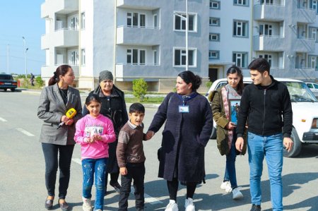 Şəhid ailələri və müharibə əlillərinə təqdim edilən yaşayış kompleksinə mediatur təşkil edildi - FOTO