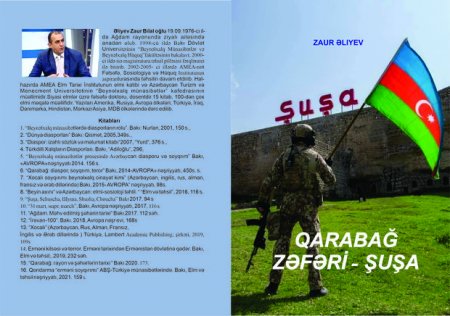 Zəfər Gününə həsr edilən “Qarabağ Zəfəri-Şuşa” kitabı çapdan çıxıb