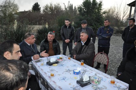 Şəhid olmuş YAP üzvünün ailəsi ziyarət edilmişdir